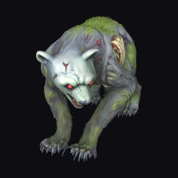 Zombie Bear Creature