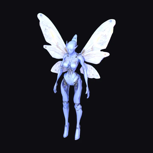 Cyberpunk Fairy Figurine
