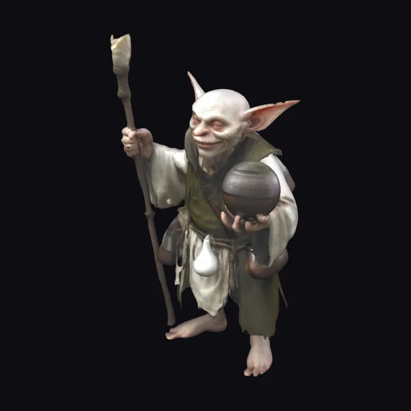 Medieval Goblin Potion Seller
