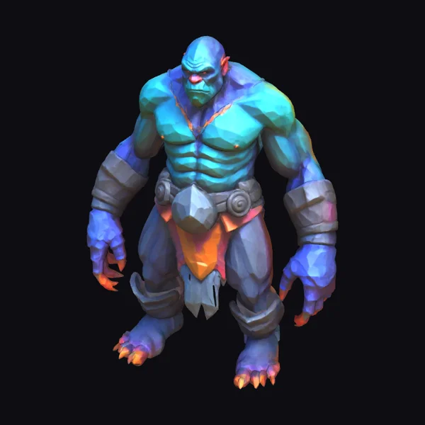 Albino Beast Warrior