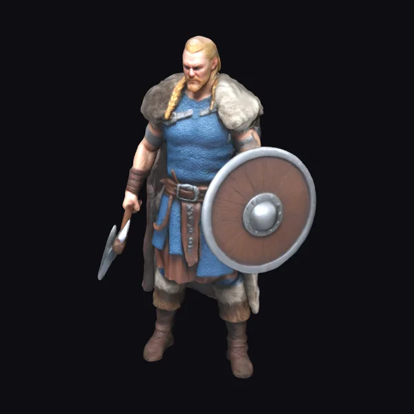 Viking Warrior A-Pose