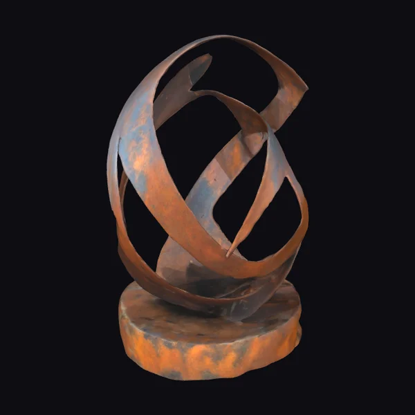Abstract Metal Sculpture