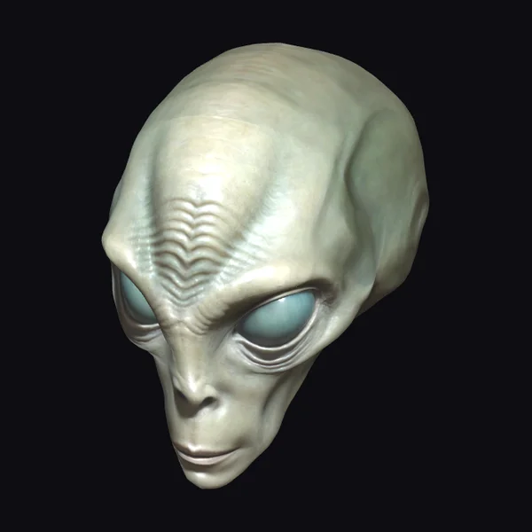 Alien Head Close Up