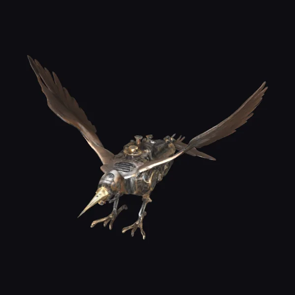 Steampunk Bird Machine