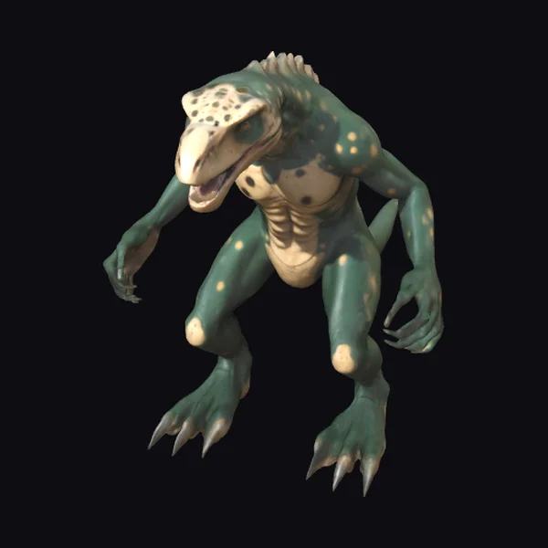Humanoid Raptor Creature