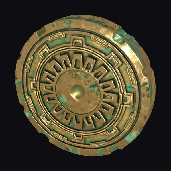 Ancient Sun Disk Seal
