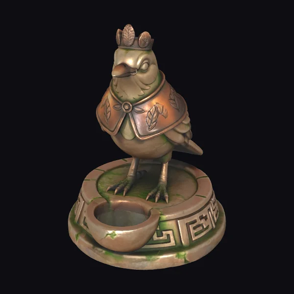 Andean Thrust Statue