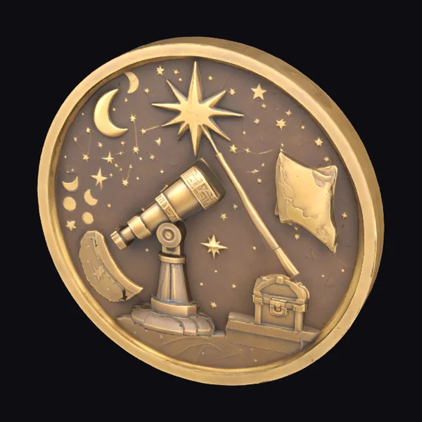 Golden Celestial Emblem