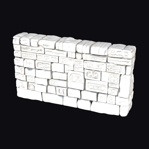 Ancient Stone Wall Section