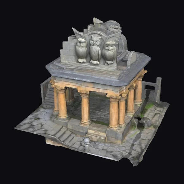 Ancient Owl Temple Ruins