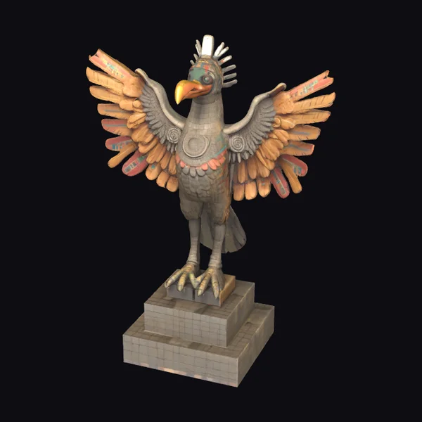 Ancient Inca Condor Statue