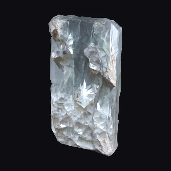 Fractured Quartz Block