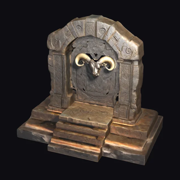 Ancient Taurus Ram Altar