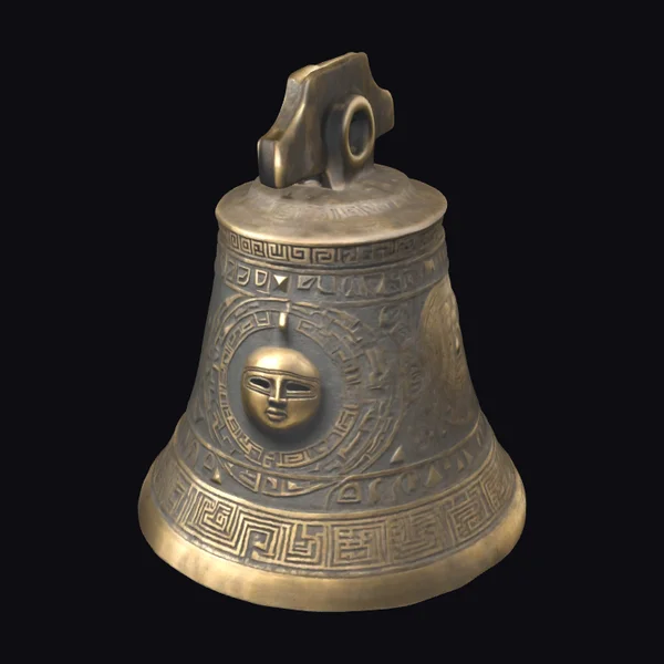 Ancient Inca Bronze Bell