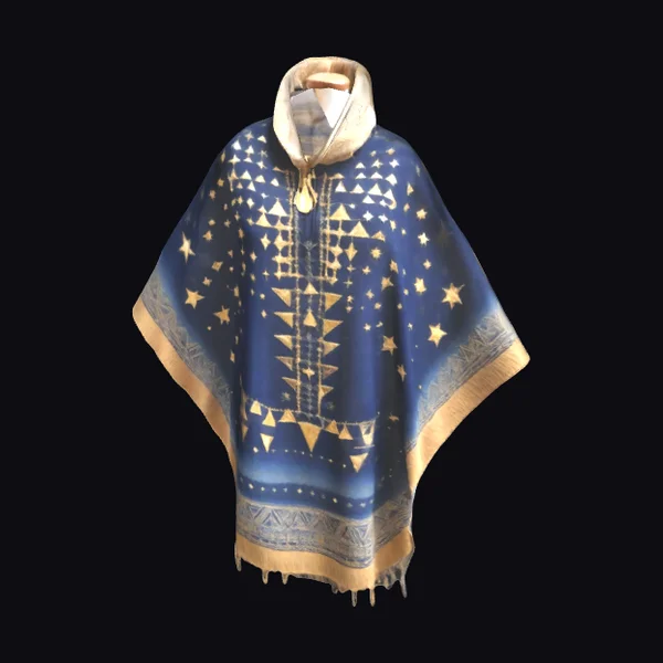 Starry Night Poncho