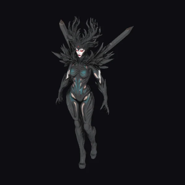 Demon Queen Black Armor
