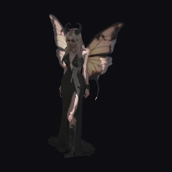 Cyber Demoness in Black