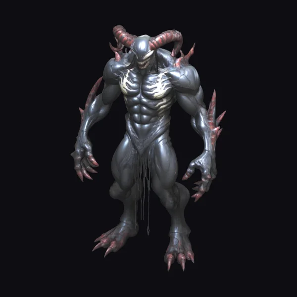 Black Glass Chaos Demon