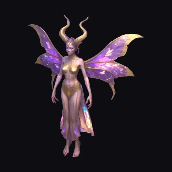 Horned Moth Fairy Hybrid