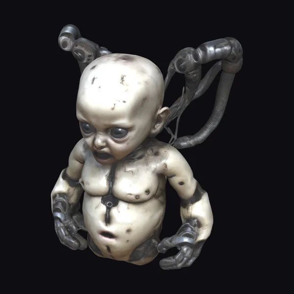 Cyborg Baby Creature