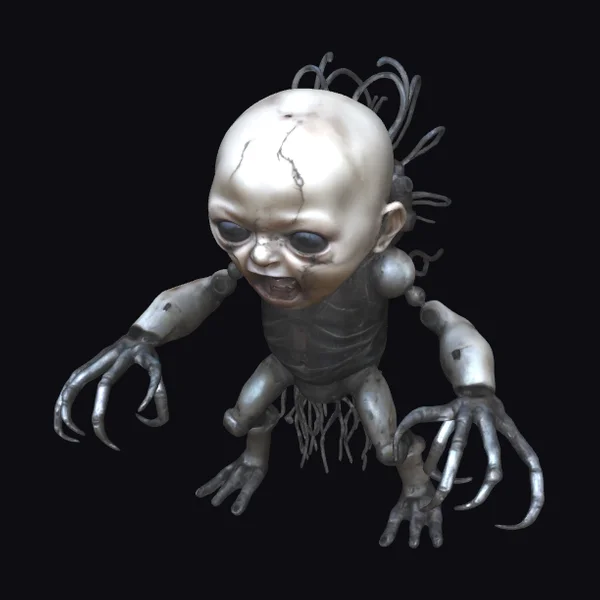 Cyborg Baby Creature