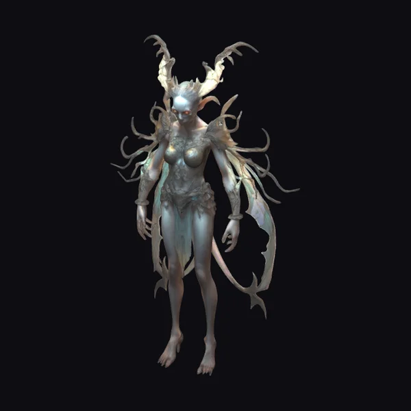 Tentacled Female Chaos Creature