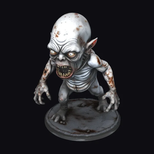 Gray Ghoul Figure