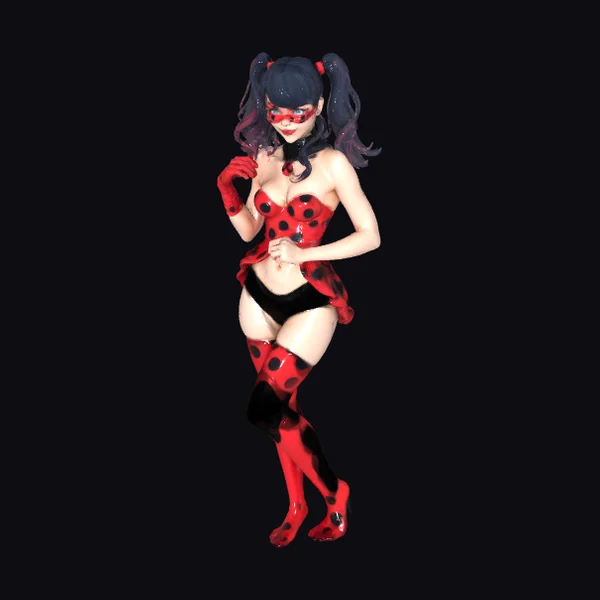 Ladybug Superhero Costume