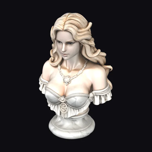 Blonde Female Bust