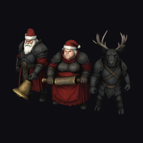 Armored Holiday Warriors