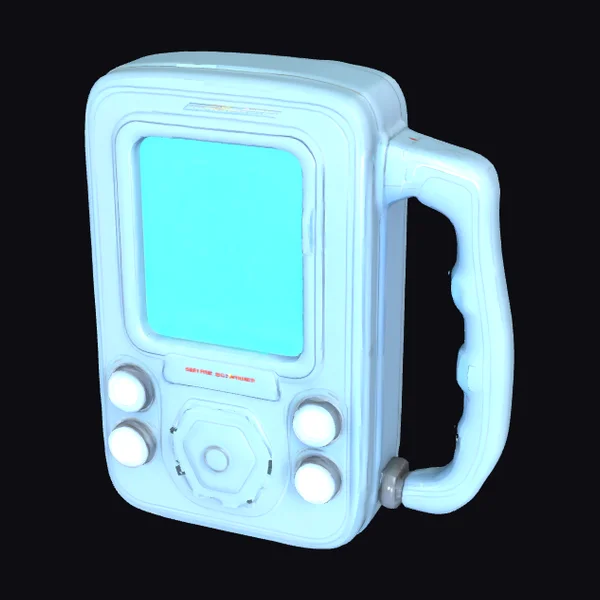 Retro Sci-Fi Medical Scanner