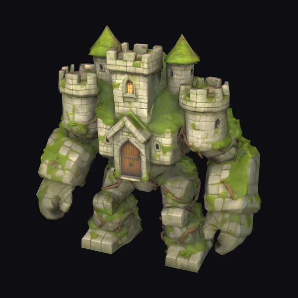 Mossy Castle Golem