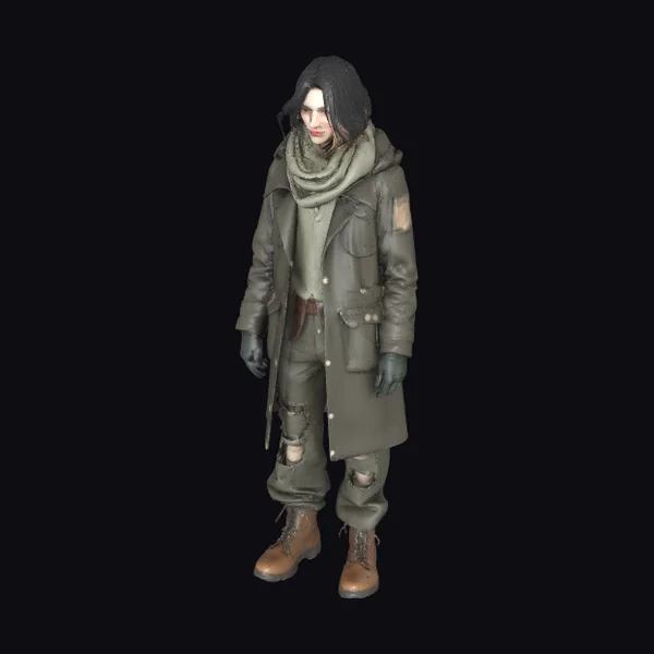 Female Refugee Character