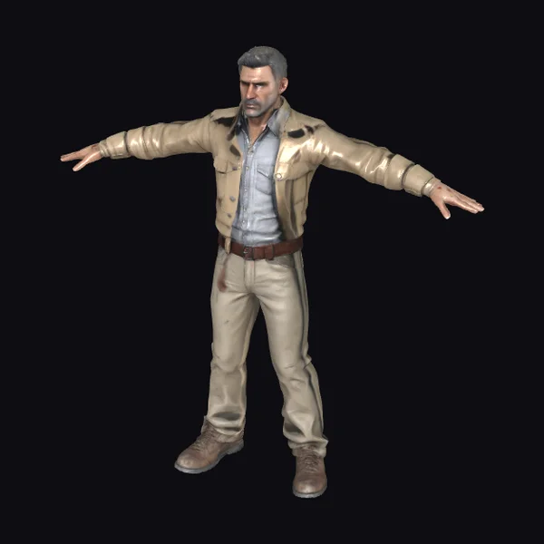 Realistic Male Civilian Character
