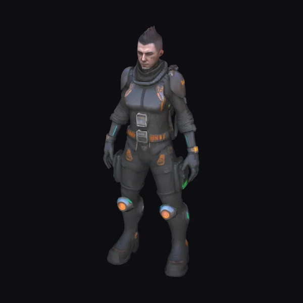 Cybernetic Mercenary Avatar