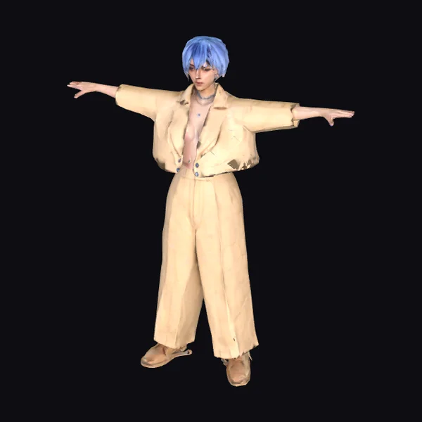 Non-binary Influencer Avatar