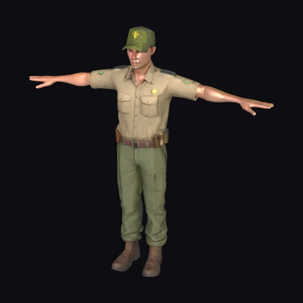 Male Park Ranger Uniform