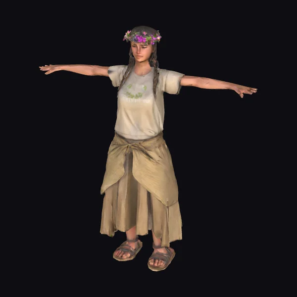 Eco Activist Woman Avatar