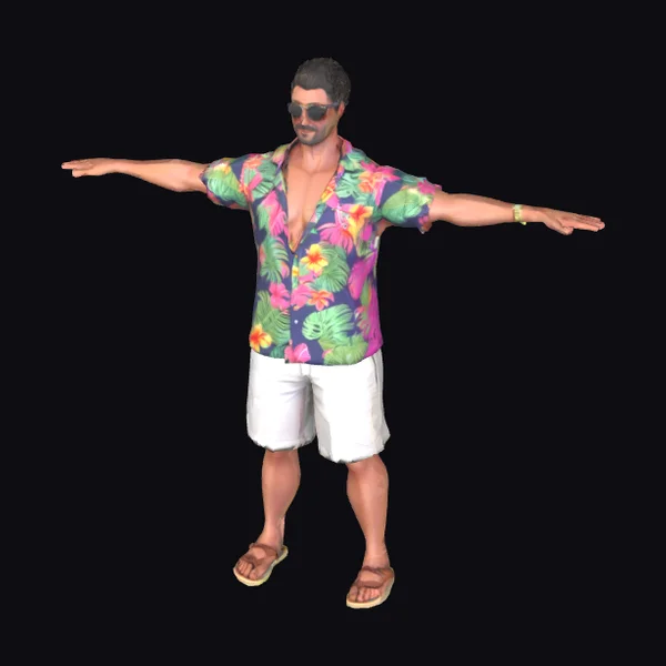 Beach Bartender Avatar
