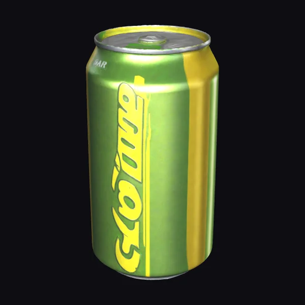 Metallic Soda Can