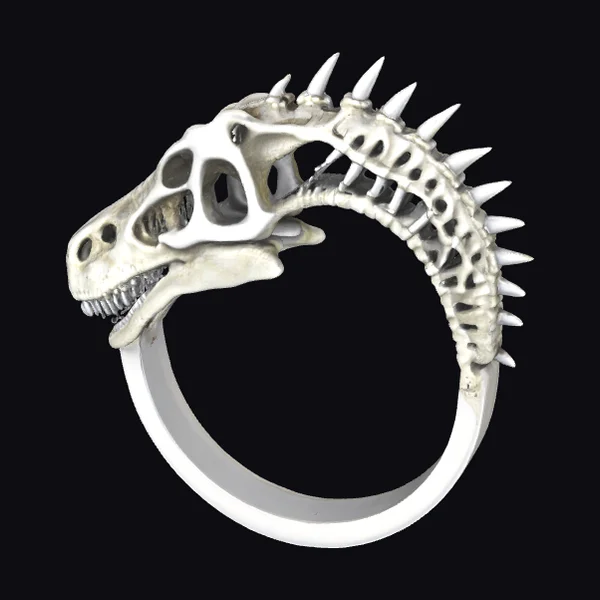 Tyrannosaurus Rex Skull Ring