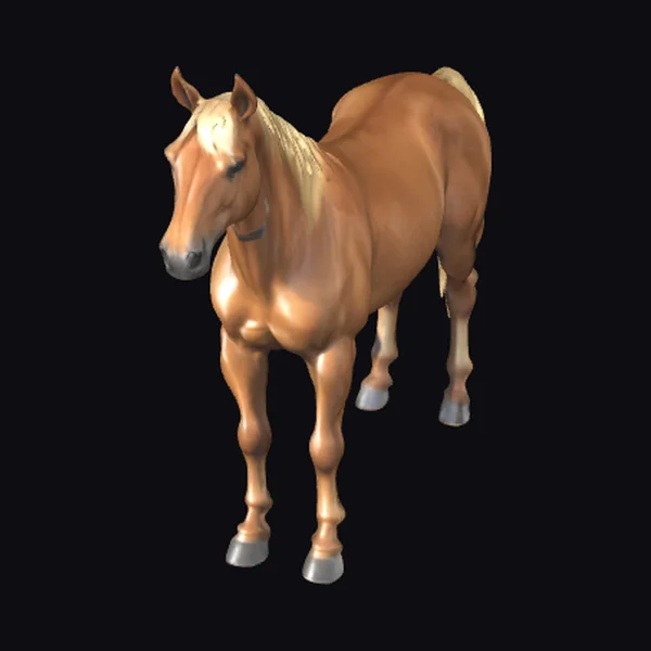 Golden Brown Horse