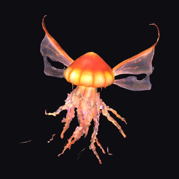 Flying Fire Jellyfish