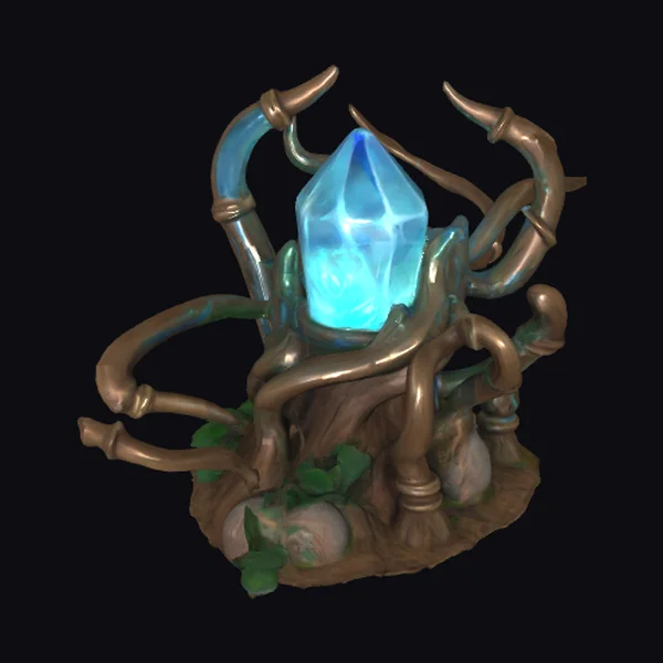 Glowing Crystal Core Device
