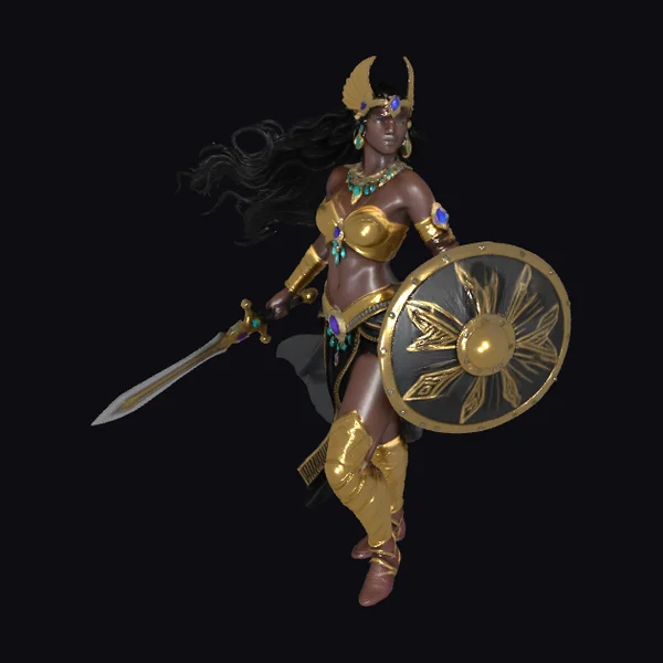 African Goddess of War