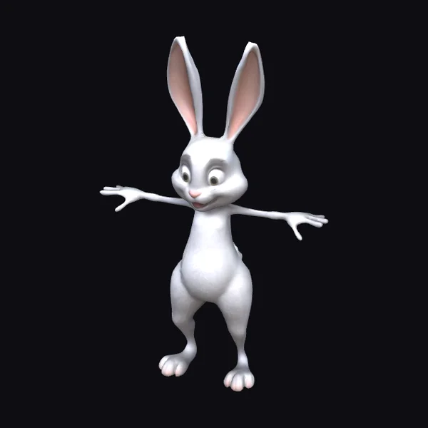 Anthropomorphic White Rabbit