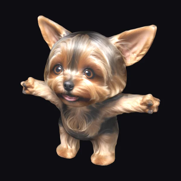 Cute Yorkshire Terrier