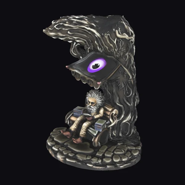 Ancient Sage with Guardian