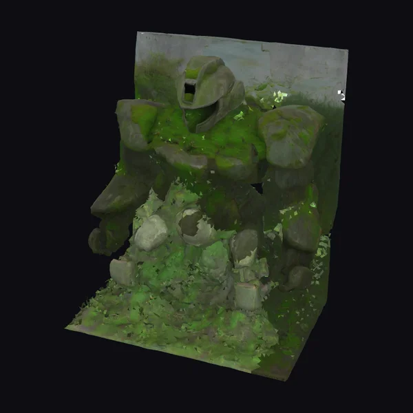 Overgrown Robot Guardian