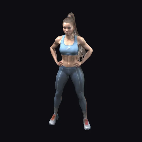 Athletic Young Woman